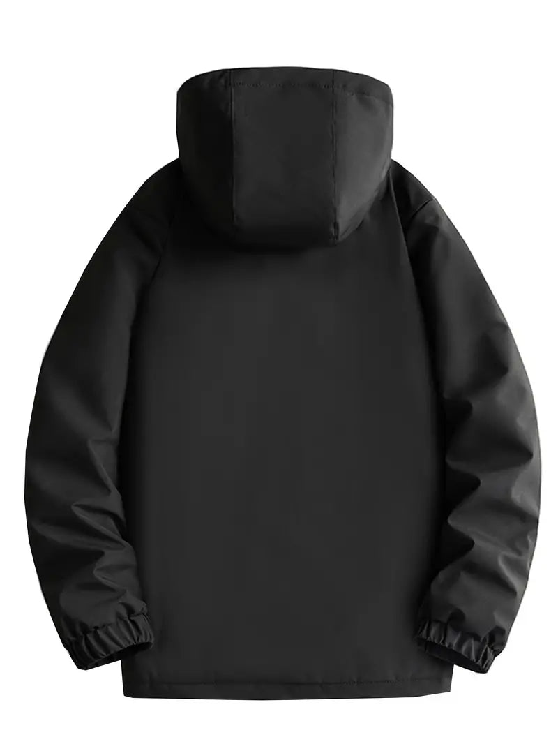 Giacca da uomo con cappuccio per tempo libero e inverno