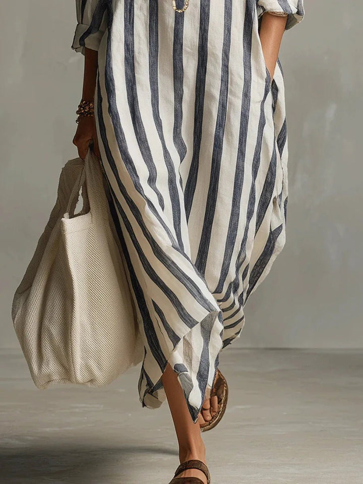 Abito camicia lungo da donna per le giornate estive