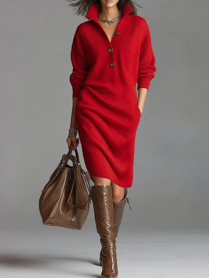 Abito in maglia da donna per le giornate fresche