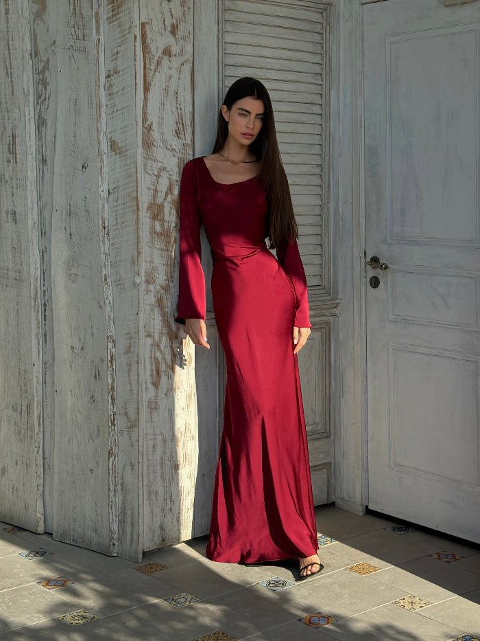 Abito lungo da donna per occasioni speciali