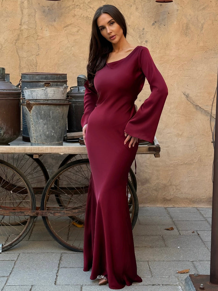 Abito lungo da donna per occasioni speciali