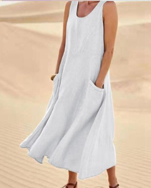 Abito maxi da donna per giornate estive