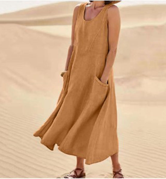 Abito maxi da donna per giornate estive