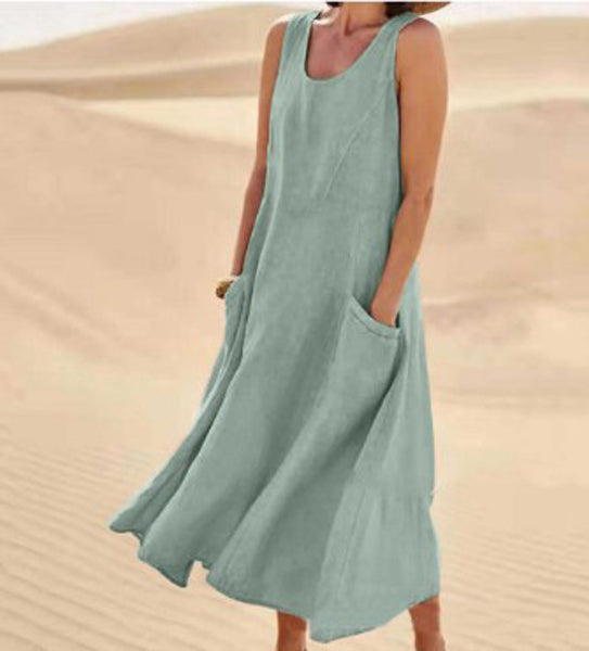 Abito maxi da donna per giornate estive