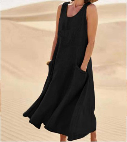 Abito maxi da donna per giornate estive