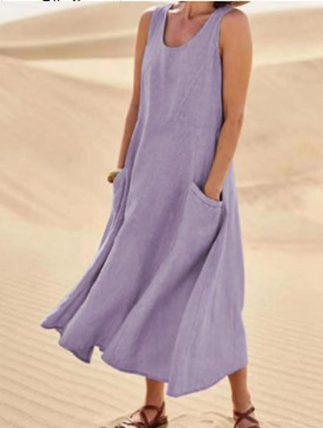Abito maxi da donna per giornate estive