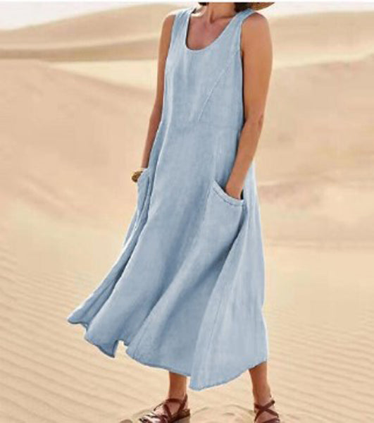 Abito maxi da donna per giornate estive