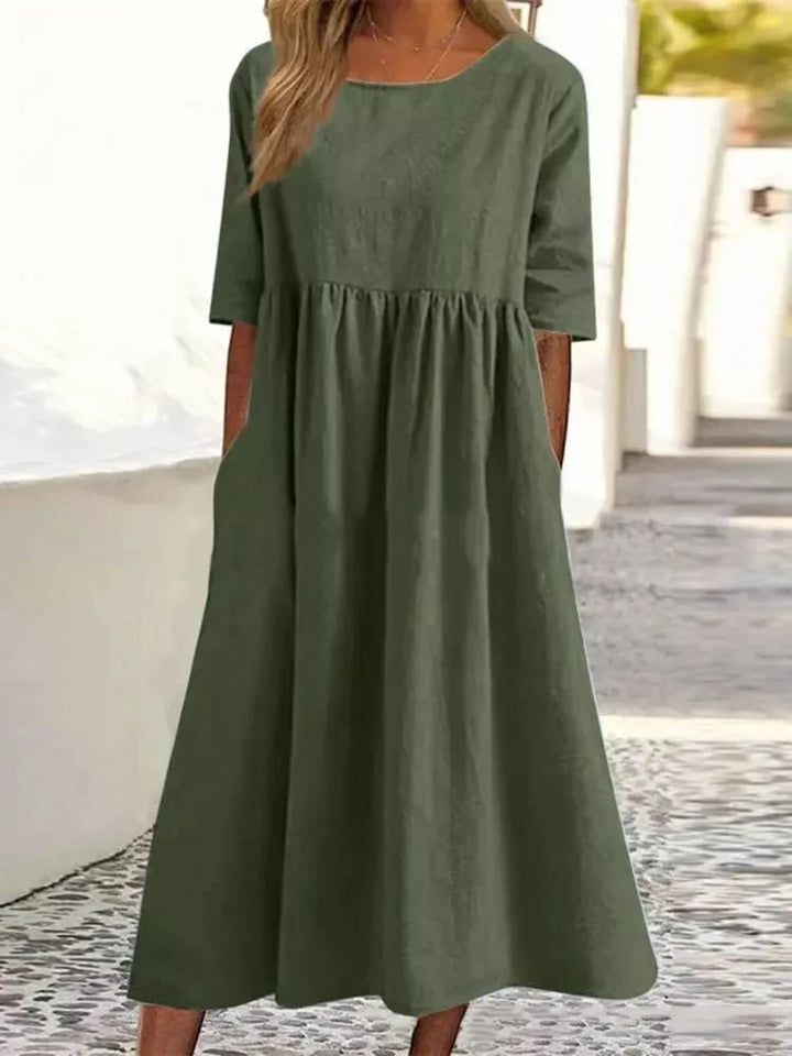 Abito midi da donna per giornate estive
