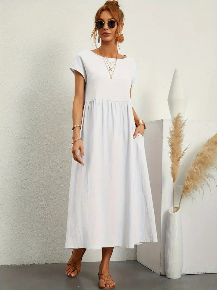 Abito midi da donna per giornate estive