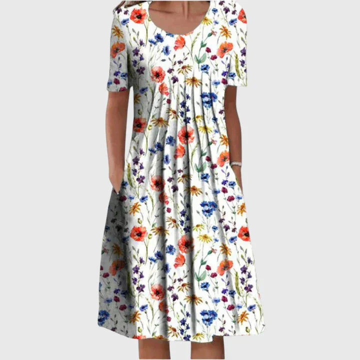 Abito midi da donna per giornate estive