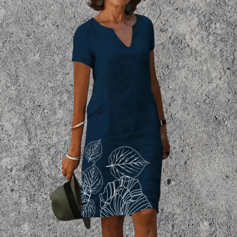 Abito midi da donna per giornate estive