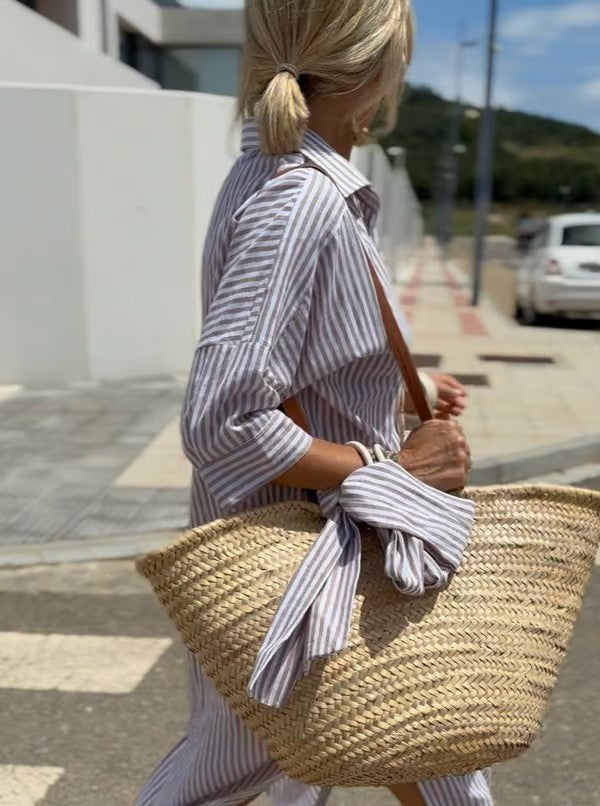 Abito midi da donna per giornate estive