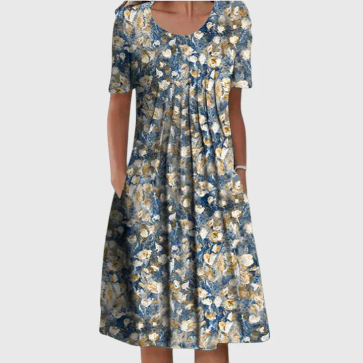 Abito midi da donna per giornate estive