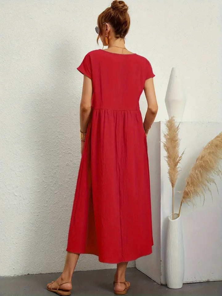 Abito midi da donna per giornate estive