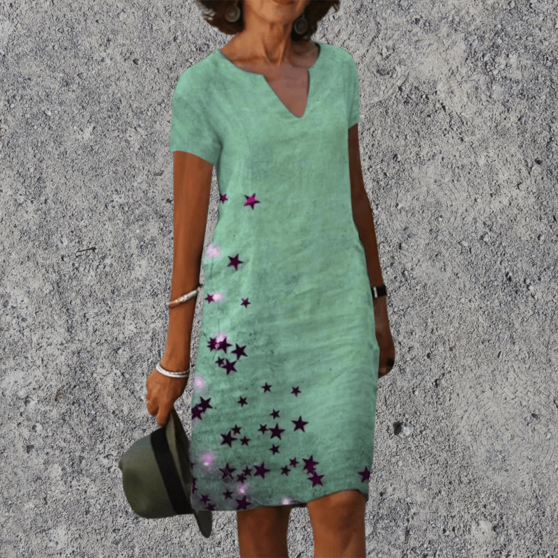 Abito midi da donna per giornate estive
