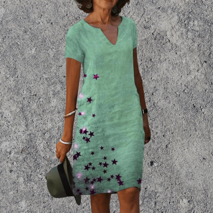 Abito midi da donna per giornate estive