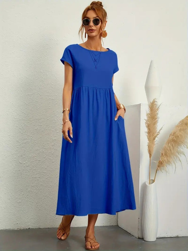 Abito midi da donna per giornate estive