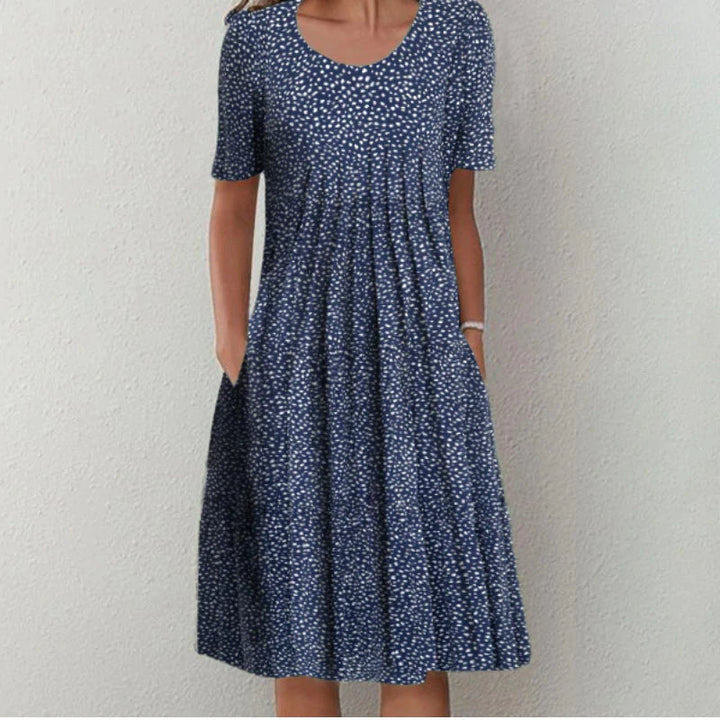 Abito midi da donna per giornate estive 