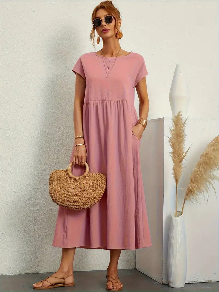 Abito midi da donna per giornate estive