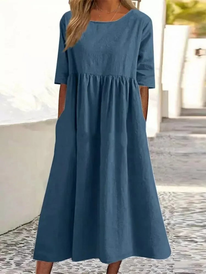 Abito midi da donna per giornate estive