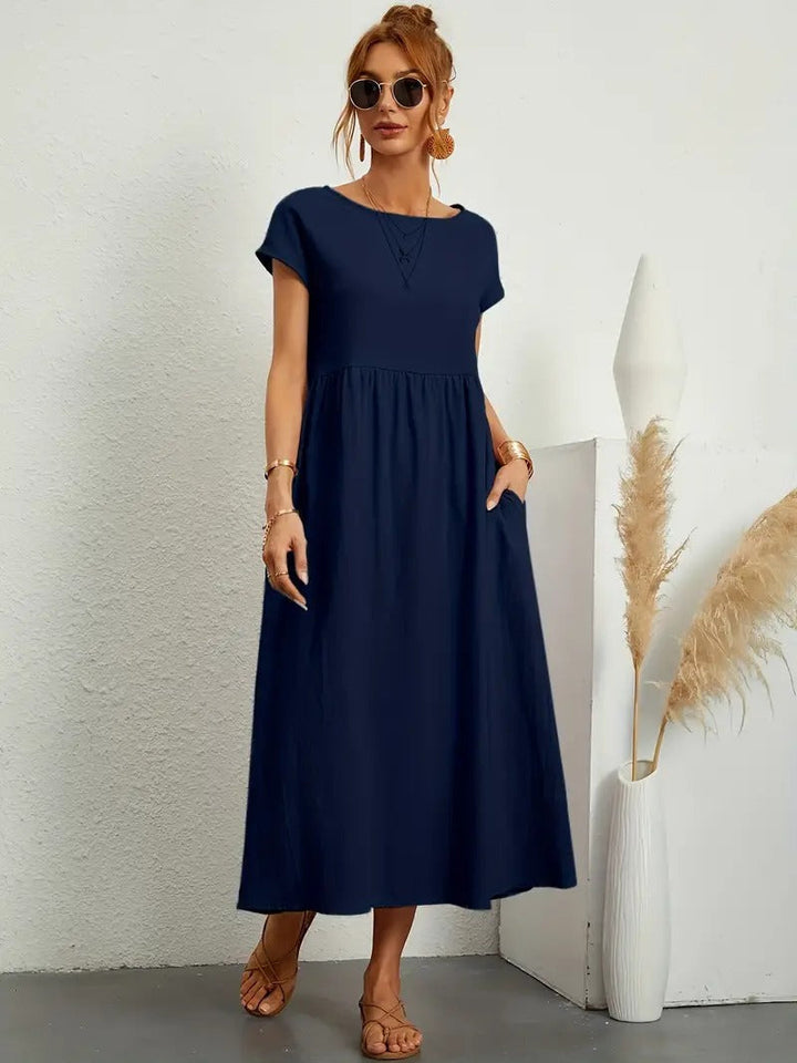 Abito midi da donna per giornate estive