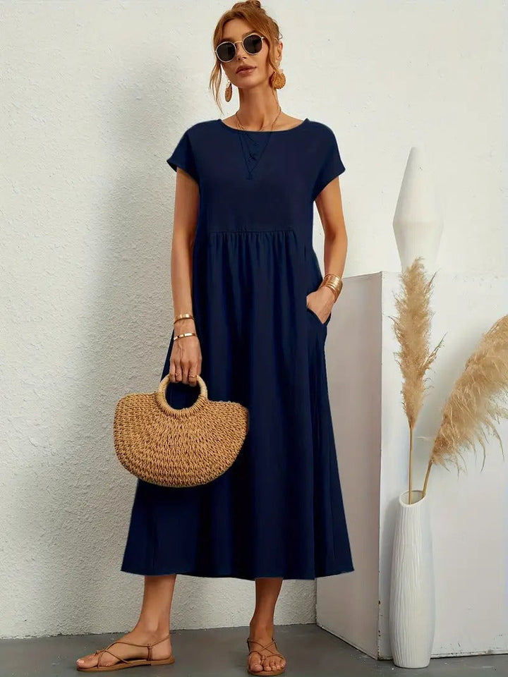 Abito midi da donna per giornate estive