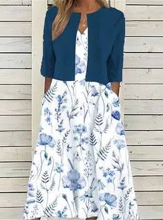 Abito midi da donna per il tempo libero