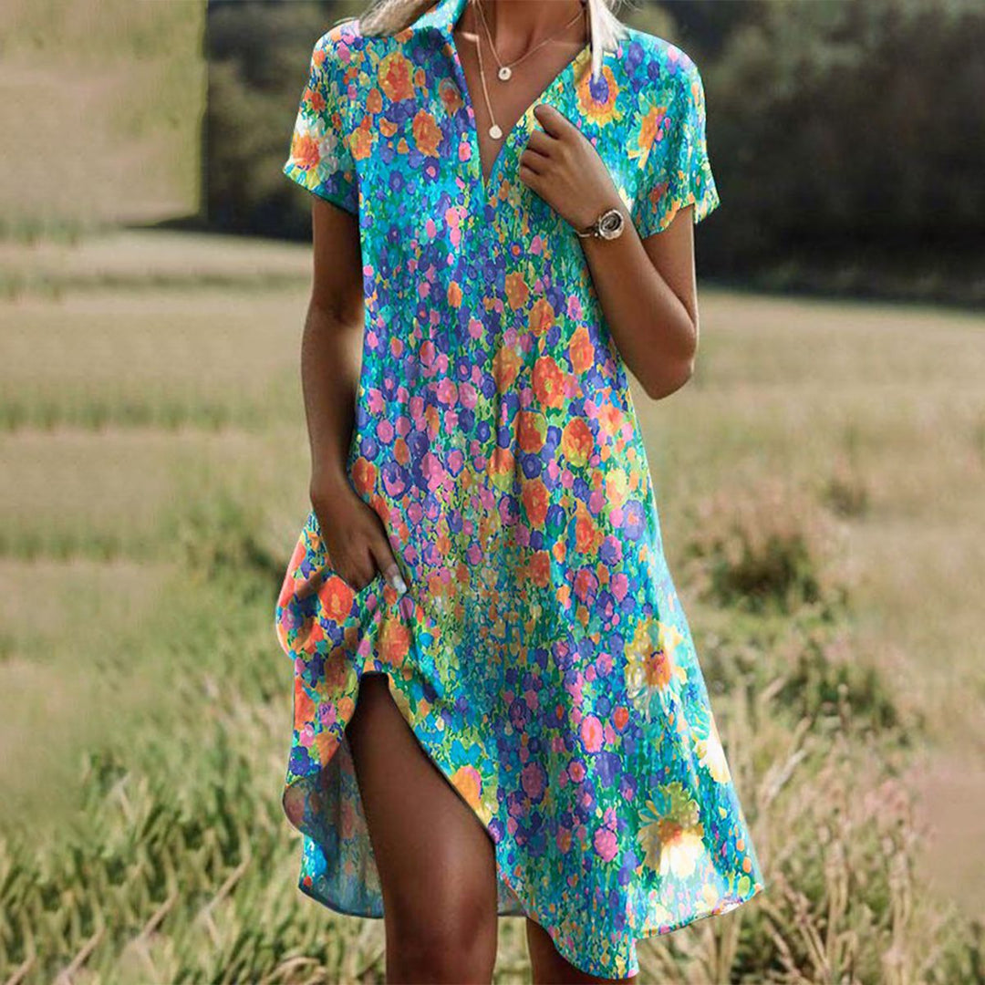 Abito midi da donna per la primavera e l’estate