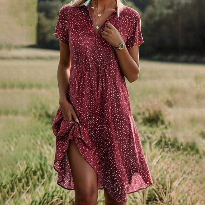 Abito midi da donna per la primavera e l’estate