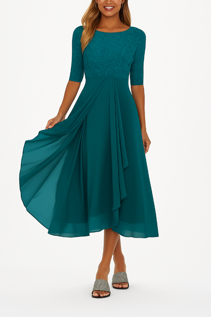 Abito midi da donna per occasioni eleganti