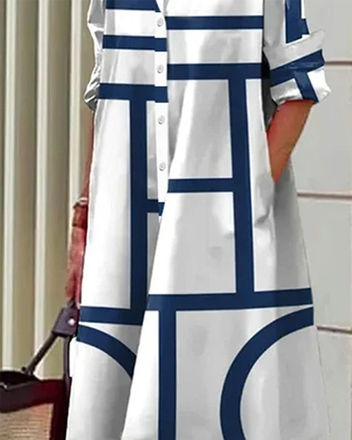 Abito midi da donna per uso quotidiano 