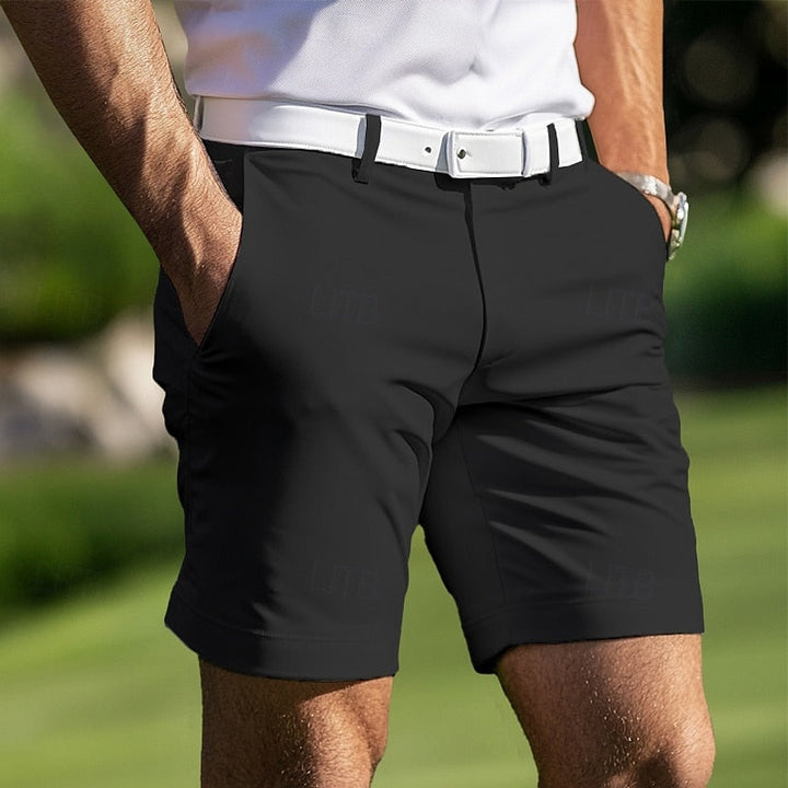 Bermuda eleganti da uomo con cintura