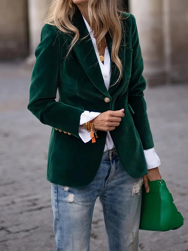 Blazer Donna Elegante per Abbinamenti Quotidiani