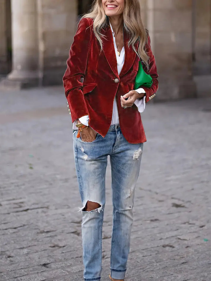 Blazer Donna Elegante per Abbinamenti Quotidiani