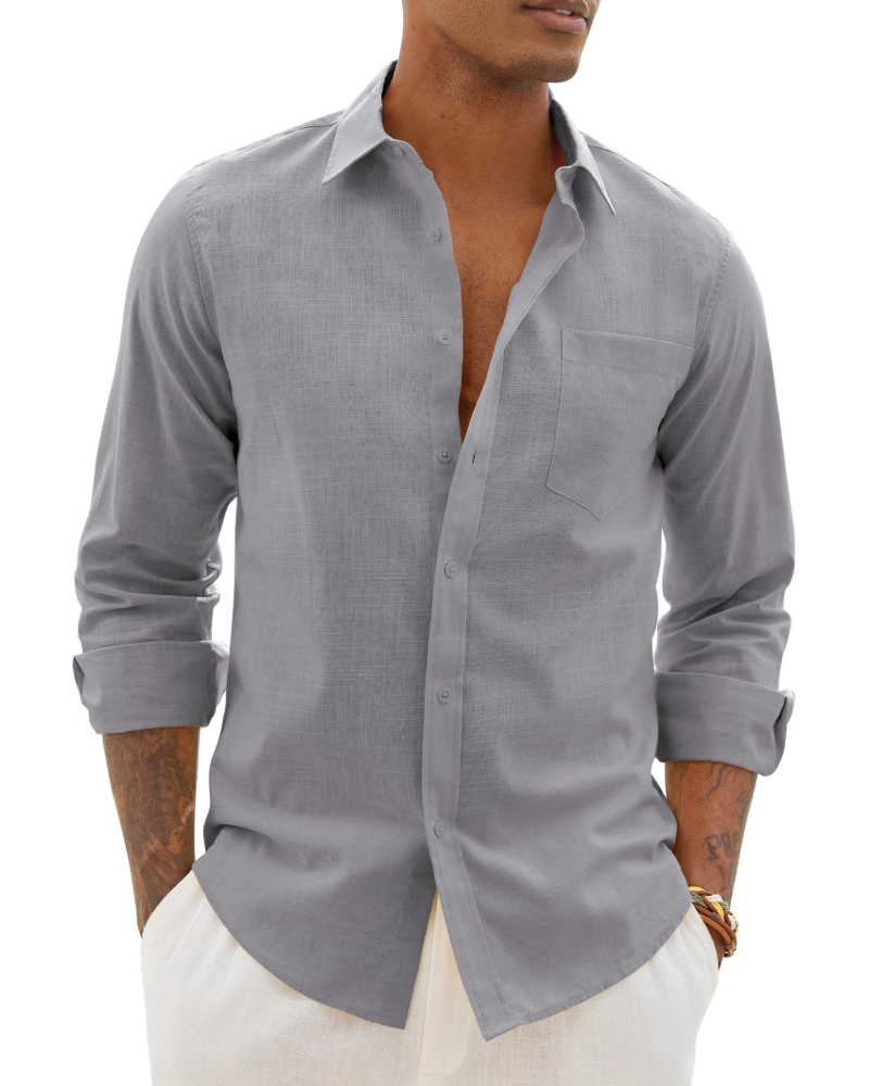 Camicia da Uomo per Stile Quotidiano