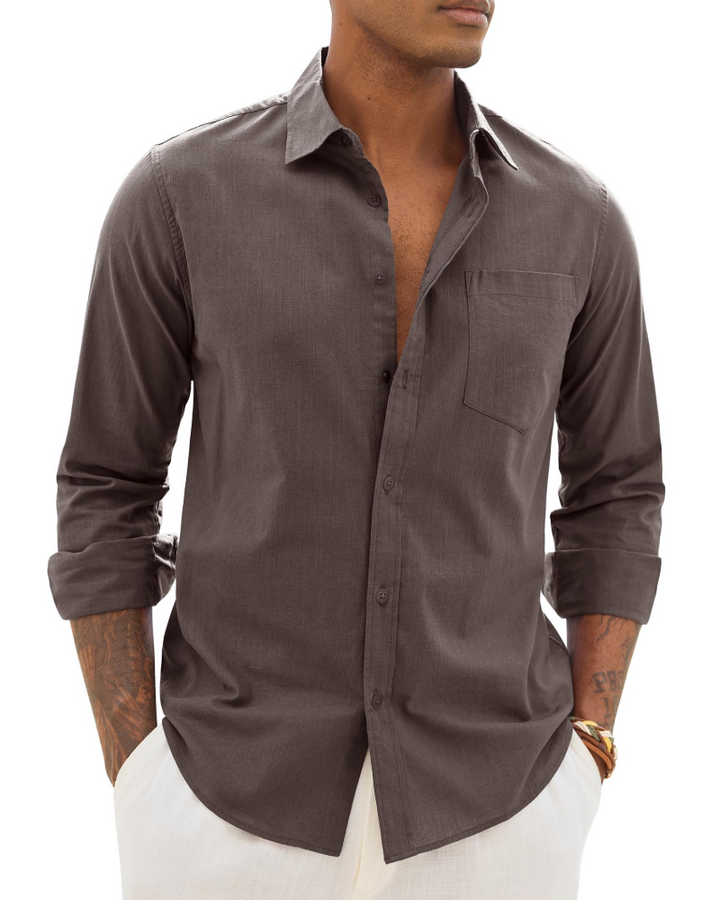 Camicia da Uomo per Stile Quotidiano