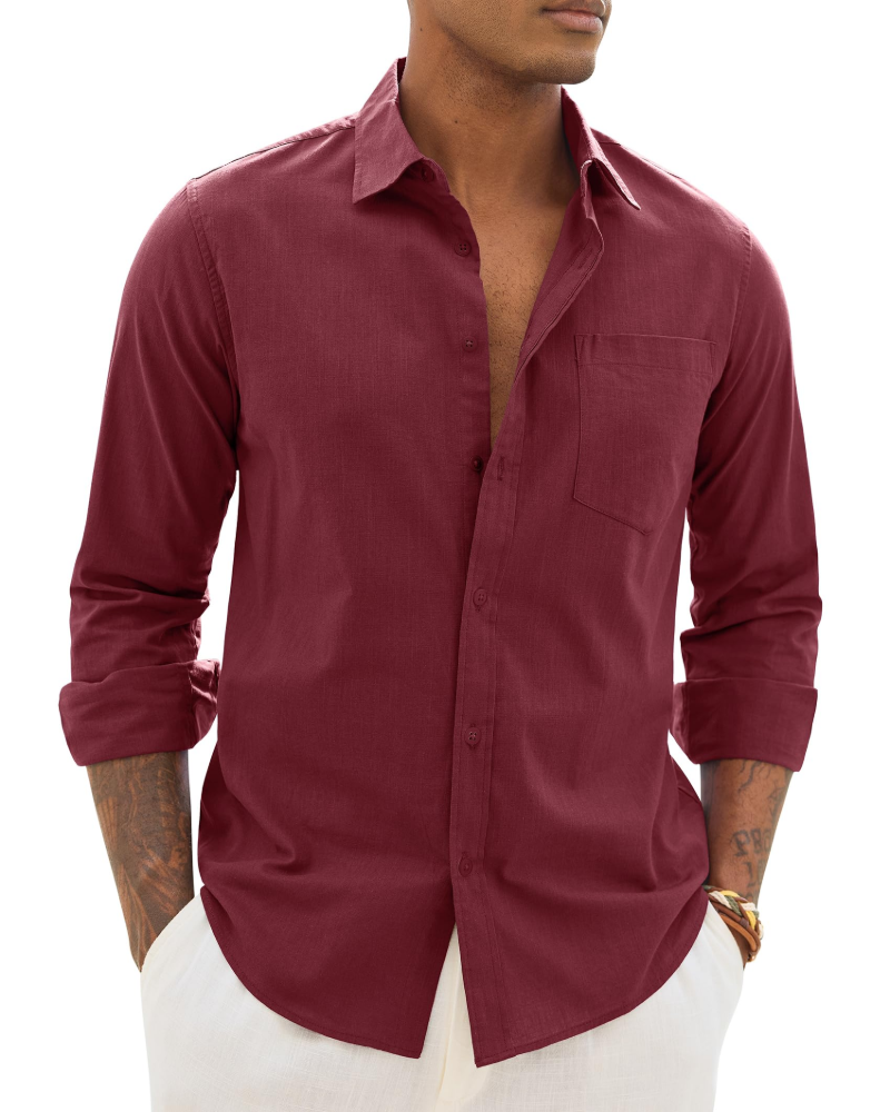 Camicia da Uomo per Stile Quotidiano