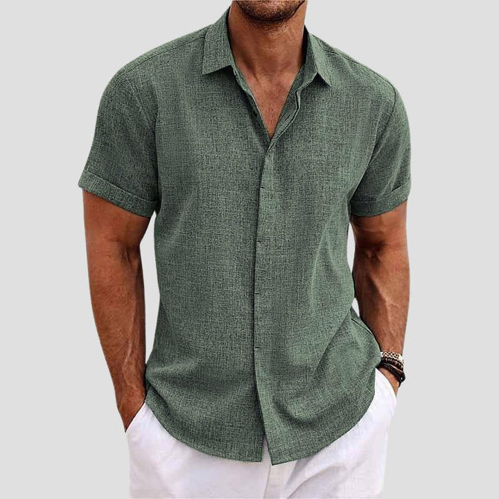 Camicia da uomo per giornate estive e incontri all’aperto