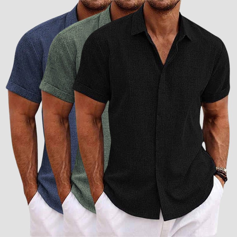 Camicia da uomo per giornate estive e incontri all’aperto
