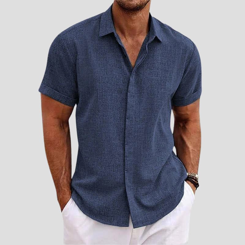 Camicia da uomo per giornate estive e incontri all’aperto