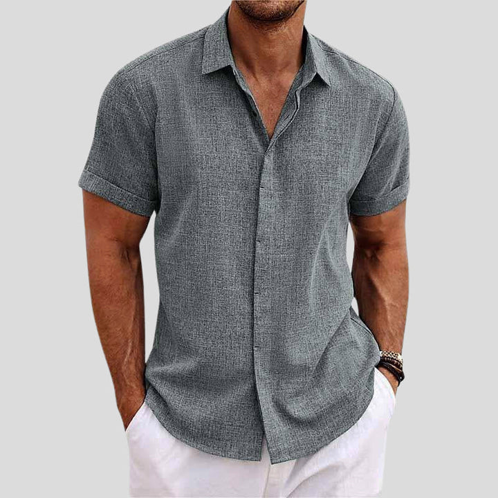 Camicia da uomo per giornate estive e incontri all’aperto