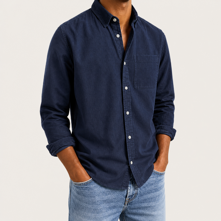 Camicia da uomo per incontri informali e giornate in città