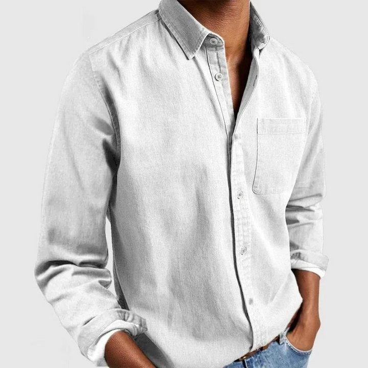 Camicia da uomo per incontri informali e giornate in città