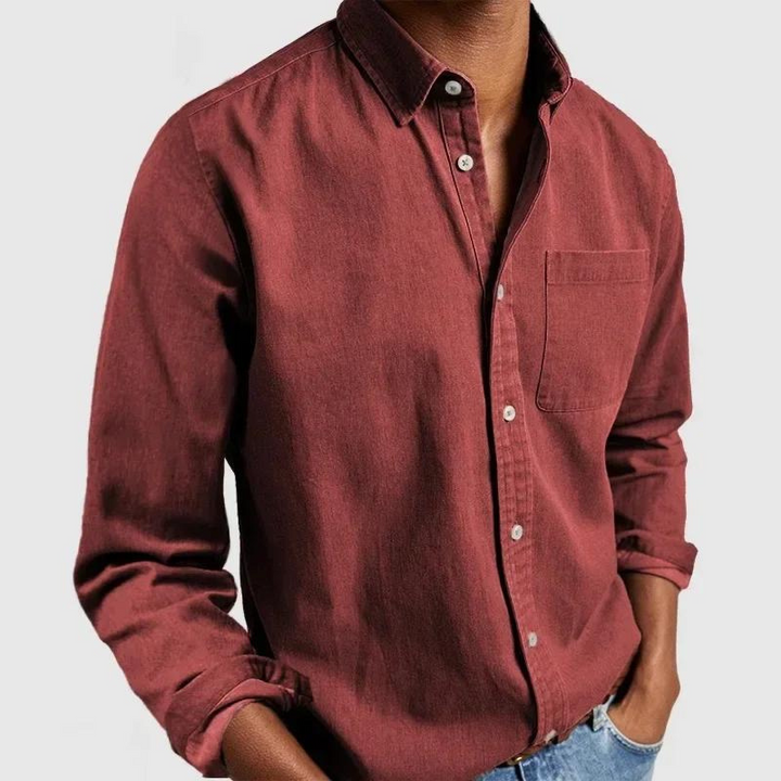 Camicia da uomo per incontri informali e giornate in città