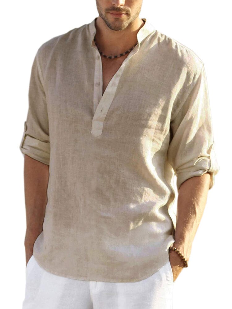 Camicia da uomo per tempo libero e giornate estive