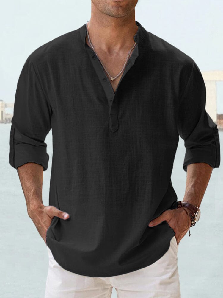 Camicia da uomo per vacanze e passeggiate estive