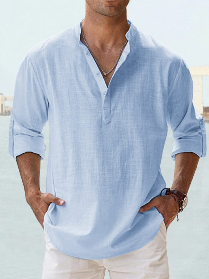 Camicia da uomo per vacanze e passeggiate estive