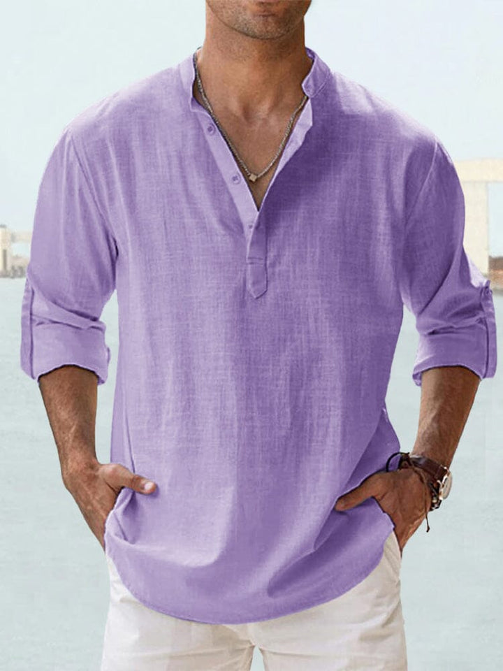 Camicia da uomo per vacanze e passeggiate estive