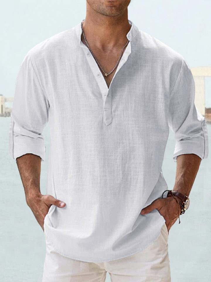 Camicia da uomo per vacanze e passeggiate estive