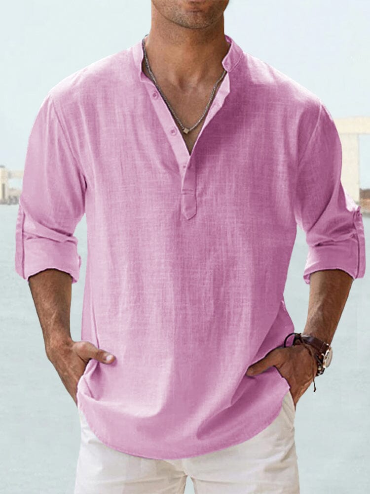 Camicia da uomo per vacanze e passeggiate estive